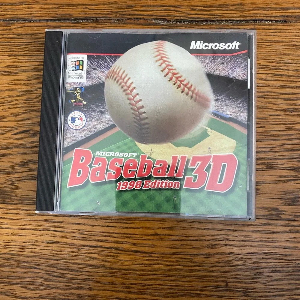 Microsoft Baseball 3D 1998 Edition PC Game